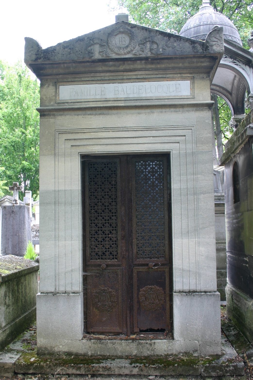 Jean-Louis Baudelocque's tomb, Pere Lachaise Cemetery, Paris - 02.JPG
